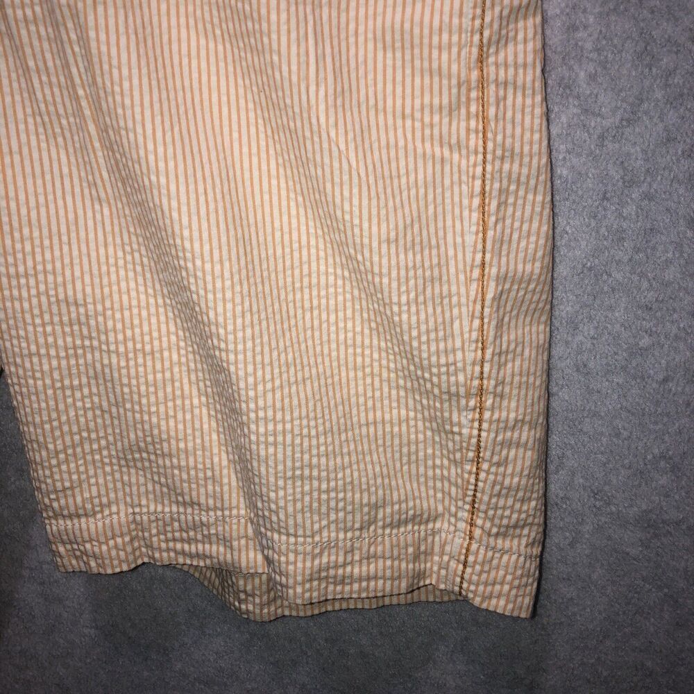 NWT Tommy Bahama Stripe City Men's Shorts 36 Dress Orange Casual Lounge Golf - Picture 3 of 12